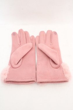 画像2: m petit by misako / AMリボンパールツキグローブ  ピンク O-26-03-07-059-LO-ZA-IG-OS