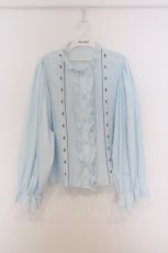 画像1: Candy Stripper / TINY TULIP COTTON BLOUSE　ブラウス 2 サックス O-26-03-07-1001-PU-BL-IG-OS (1)