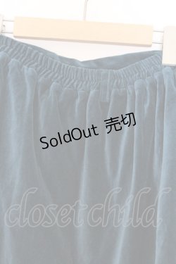 画像3: Fi.n.t / ラインテープベロアスカート  グリーン系 O-26-03-07-1033-CA-SK-IG-OS