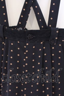 画像2: axes femme / ドットパンツ M ネイビー O-26-03-07-1035-AX-PA-IG-OS