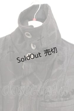 画像2: h.naoto Blood / ネットpt変形ジャケット  グレー O-26-03-07-1038-HN-JA-OW-OS