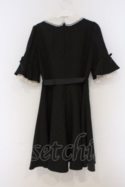 画像4: Secret Honey / ヨークタック半袖ワンピース 2 クロ O-26-03-07-1004-CA-OP-IG-OS