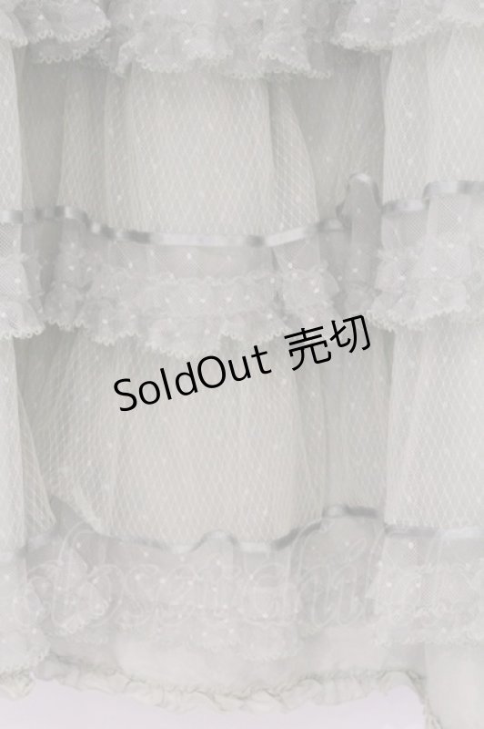 画像2: PINK HOUSE / ダイヤチュチュチュール×ダイヤチュール使いスカート  グリーン O-26-03-07-1047-LO-SK-OW-OS (2)