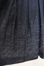 画像2: Jane Marple / お城刺繍キャミワンピース M ネイビー O-26-03-07-1057-JM-OP-OW-OS (2)