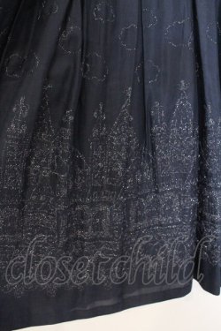 画像2: Jane Marple / お城刺繍キャミワンピース M ネイビー O-26-03-07-1057-JM-OP-OW-OS