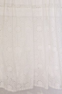 画像2: Jane Marple / アイレットレースのサンドレス M シロ O-26-03-07-1070-JM-OP-OW-OS