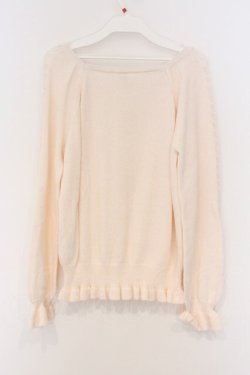 画像3: Secret Honey / はわせレースニットソー  ピンク O-26-03-07-1007-CA-TO-IG-OS