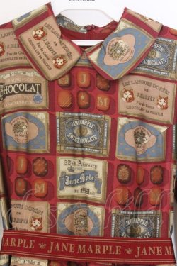 画像2: Jane Marple / Chocolat classiqueのワンピース M ワイン O-26-03-07-1071-JM-OP-OW-OS