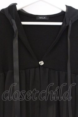 画像2: MILK / ドレスパーカー  クロ O-26-03-07-1074-ML-TO-OW-OS