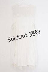 PINK HOUSE / 配色ローンレイヤードワンピース  キナリ O-26-03-07-1076-LO-OP-OW-OS