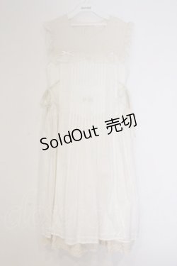 画像1: PINK HOUSE / 配色ローンレイヤードワンピース  キナリ O-26-03-07-1076-LO-OP-OW-OS