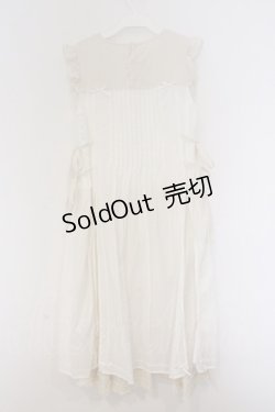 画像4: PINK HOUSE / 配色ローンレイヤードワンピース  キナリ O-26-03-07-1076-LO-OP-OW-OS