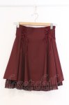 画像1: Secret Honey / バックティアードミニスカート 2 ワイン O-26-03-07-1009-CA-SK-IG-OS (1)