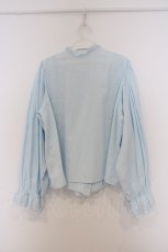 画像3: Candy Stripper / TINY TULIP COTTON BLOUSE　ブラウス 2 サックス O-26-03-07-1001-PU-BL-IG-OS (3)