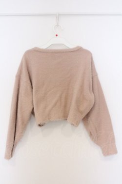 画像3: F&A / クリアローズ釦フェザーニットカーディガン  ピンク O-26-03-07-1013-LO-TO-IG-OS