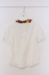 画像3: Jane Marple / フルーツピクニックのデコパージュカラーブラウス M シロ O-26-03-07-1014-JM-BL-IG-OS (3)