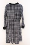 画像3: axes femme / モールチェック柄シャツワンピース M ブルー系 O-26-03-07-1029-AX-OP-IG-OS (3)