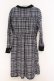 画像3: axes femme / モールチェック柄シャツワンピース M ブルー系 O-26-03-07-1029-AX-OP-IG-OS (3)