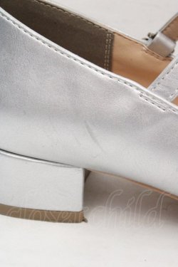 画像5: F&A / ストラップ付リボンバレエシューズ M シルバー O-26-03-07-069-LO-SH-IG-OS