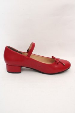 画像4: F&A / ストラップ付リボンバレエシューズ M アカ O-26-03-07-070-LO-SH-IG-OS