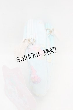 画像2: サンリオ / リトルツインスターズポーチセット  キキ（サックス） O-26-03-07-073-EL-ZA-OW-OS