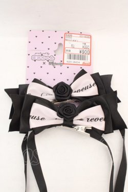 画像2: majoretty / MRツインテールリボン  クロ O-26-03-07-076-GO-AC-OW-OS