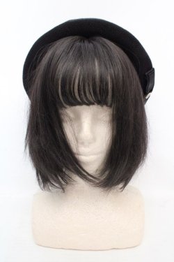 画像2: m petit by misako / NINA's AMカメオベレー 57.5cm クロ O-26-03-07-083-LO-AC-OW-OS