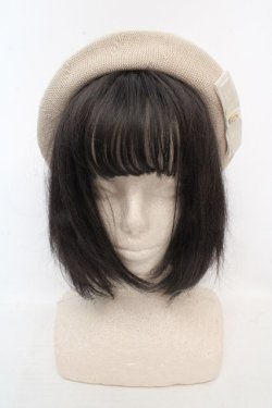 画像2: m petit by misako / NINA's AMカメオベレー 57.5cm ベージュ O-26-03-07-085-LO-AC-OW-OS