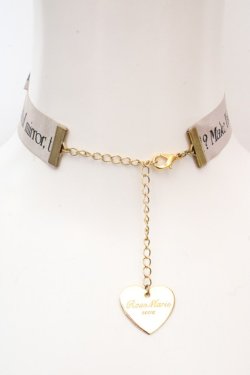 画像3: Rose Marie seoir / ロゴリボンチョーカー  ピンク O-26-03-07-090-EL-AC-OW-OS