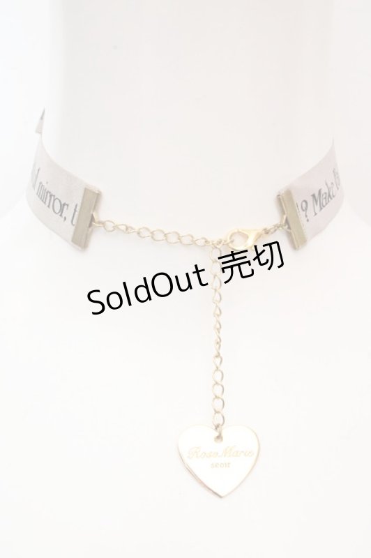 画像3: Rose Marie seoir / ロゴリボンチョーカー  ピンク O-26-03-07-090-EL-AC-OW-ZT0311E (3)