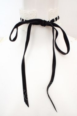 画像3: Heart E / いちごチョーカー  シロ×クロ×アカ O-26-03-07-092-LO-AC-OW-OS