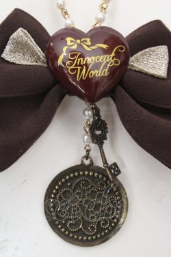 画像2: Innocent World / トランプチョコレートネックレス  ショコラ O-26-03-07-093-IW-AC-OW-OS