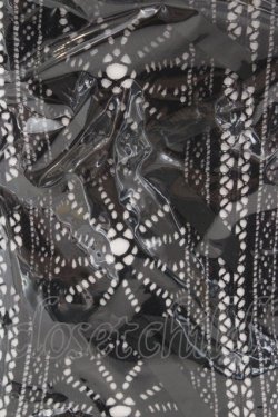 画像2: Hoshibako Works / 透かしレースリボンソックス  クロ O-26-03-07-2007-LO-ZA-IG-OS