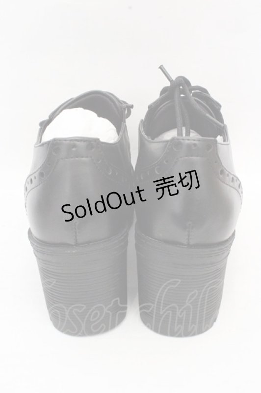 画像3: YOSUKE / レースアップシューズ S ブラック O-26-03-07-2008-PU-SH-IG-ZTK049 (3)