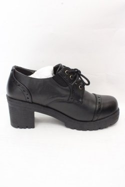 画像4: YOSUKE / レースアップシューズ S ブラック O-26-03-07-2008-PU-SH-IG-OS