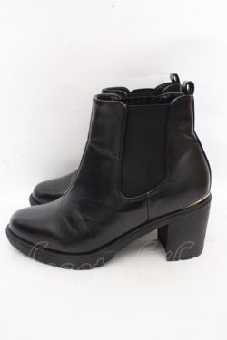 画像1: YOSUKE / サイドゴアブーツ S ブラック O-26-03-07-2009-PU-SH-IG-OS