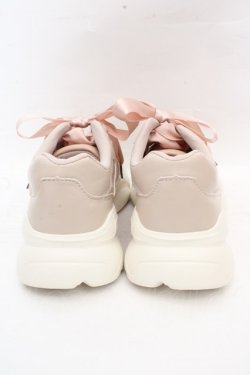 画像3: m petit by misako / ハートチュールスニーカー L ピンク O-26-03-07-2010-LO-SH-IG-OS