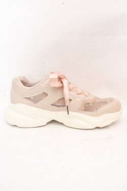 画像4: m petit by misako / ハートチュールスニーカー L ピンク O-26-03-07-2010-LO-SH-IG-OS