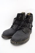 Dr.Martens （Getta Grip） / 1460 HDW 8ホールブーツ UK9 ブラック O-26-03-07-2011-PU-SH-IG-OS
