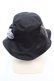 画像3: axes femme / モチーフ付きリバーシブルハット  クロ×ネイビー O-26-03-07-011-AX-AC-OW-OS (3)