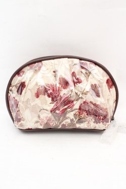 画像2: axes femme / クリアラウンドポーチ  アカ O-26-03-07-014-AX-ZA-OW-OS