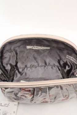 画像3: axes femme / クリアラウンドポーチ  グレー O-26-03-07-015-AX-ZA-OW-OS