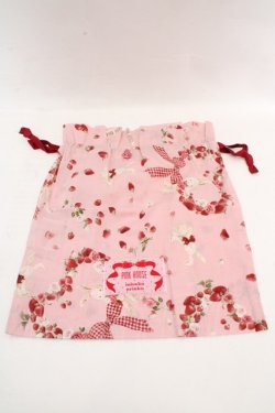 画像4: PINK HOUSE / PINK HOUSE×misako&erinko Heart Berry Rabbit クリアバッグ  ピンク×クリア O-26-03-07-016-LO-BG-IG-OS