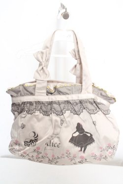 画像1: axes femme / DISNEYコラボアリスバッグ  ベージュ O-26-03-07-018-AX-BG-OW-OS