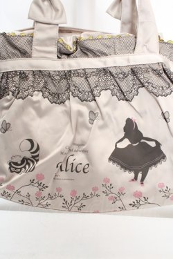 画像2: axes femme / DISNEYコラボアリスバッグ  ベージュ O-26-03-07-018-AX-BG-OW-OS