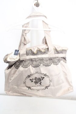 画像3: axes femme / DISNEYコラボアリスバッグ  ベージュ O-26-03-07-018-AX-BG-OW-OS