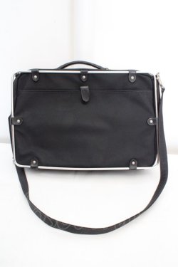 画像1: Jean Paul GAULTIER / パイプフレームショルダーバッグ  ブラック O-26-03-07-019-GO-BG-YM-OS