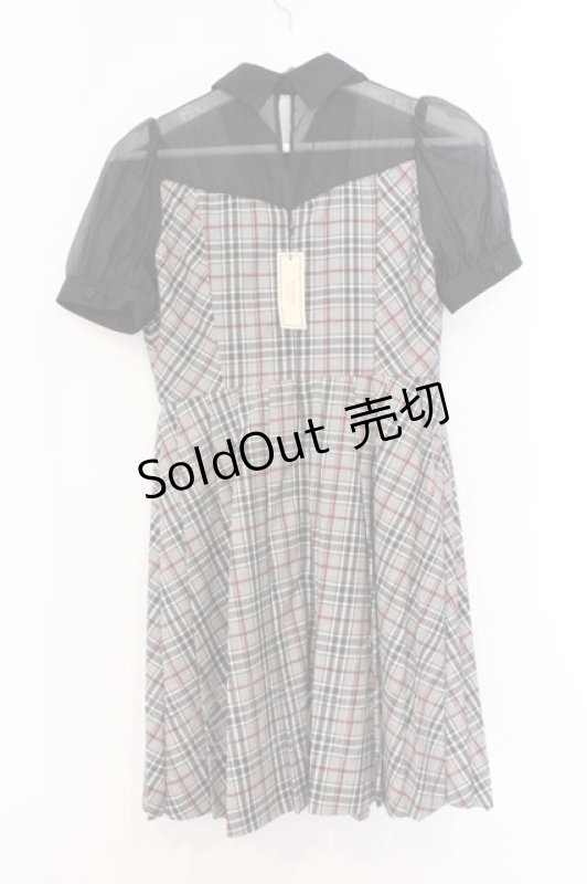 画像3: EATME / ドッキングワンピース S グレー×クロ O-26-03-08-034-LO-OP-OW-OS (3)