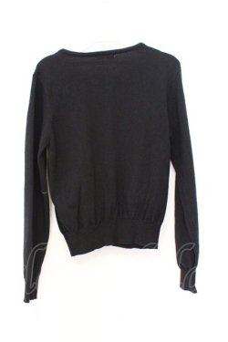 画像3: EATME / ロゴプレート付カーディガン F クロ O-26-03-08-035-LO-TO-OW-OS