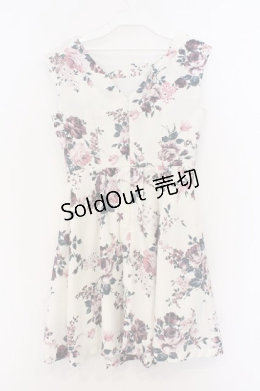 画像3: EATME / 花柄ワンピース XS アイボリー O-26-03-08-038-LO-OP-OW-OS (3)